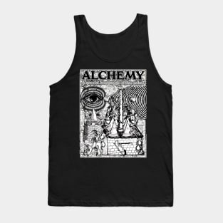 Alchemy the Secret Language of the Mind Alchemist All Seeing eye Tank Top